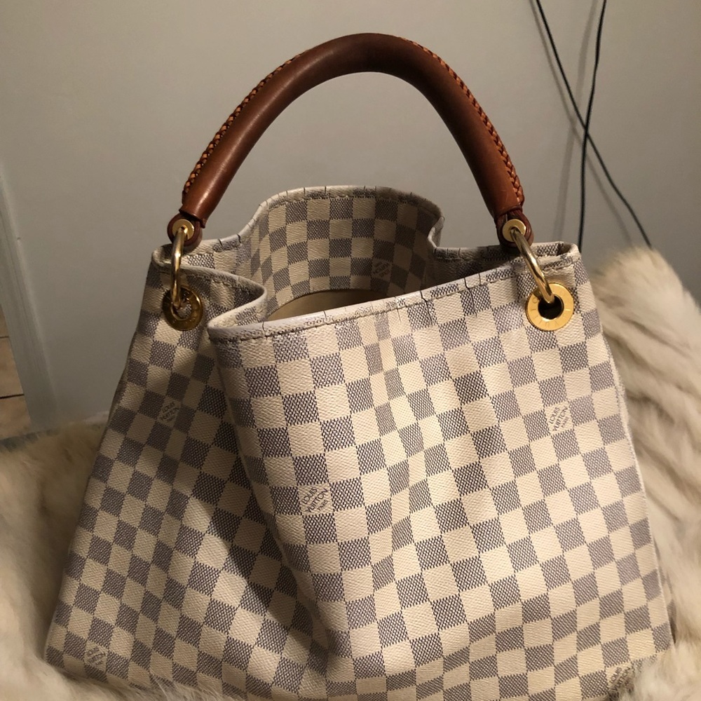 SOLD Artsy In Damier Azur in Fair Condition